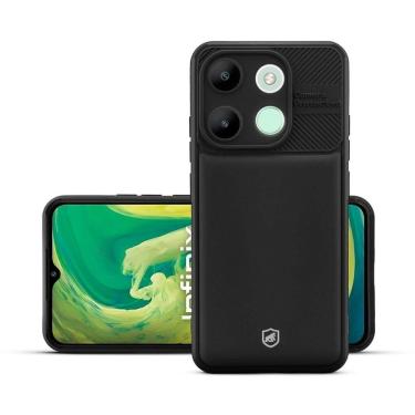 Imagem de Capa para Infinix Hot 20 - Symetric Preta - Gshield