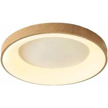 Imagem de Luz de teto LED de montagem embutida de 11,8 polegadas, 18 w 1260lm, candeeiro de teto 3000k / 4000k / 6000k, luz de painel plano redondo luzes de teto de perfil baixo para corredor, Caixa O, A, 1 1.8