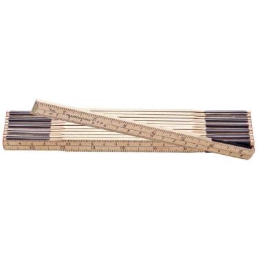 Imagem de Escala Métrica De Madeira Com 2 Metros - 43160002 - Tramontina Escala Metrica De Madeira 2m Tramontina