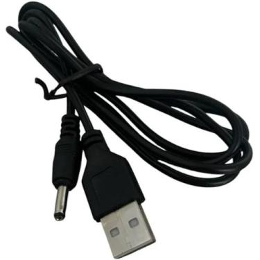 Imagem de Cabo Usb Energia Dc 3,5mm Fonte Pino Caixa Som Periférico - WS