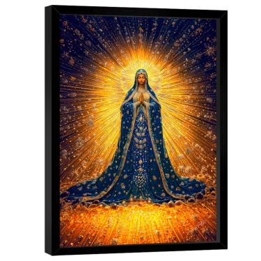 Imagem de Quadro Decorativo Nossa Senhora Aparecida Luz
