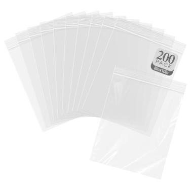 Imagem de Sacos plásticos com zíper Golden State Art 8x10 (200 unidades) transpa