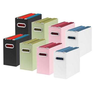 Imagem de Organizador de arquivos: caixa dobrável Oterri, 31x13x25cm, tamanho ca