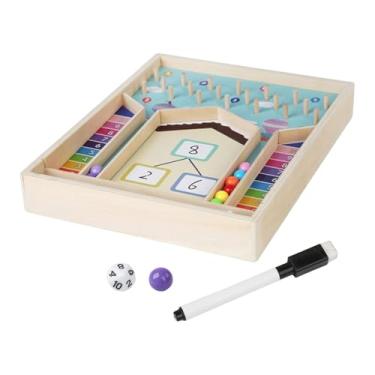 Imagem de Dynwave Brinquedos de aprendizagem de matemática para crianças, adição, subtração e decomposição de números, ferramenta de ensino para jardim de infância e, L