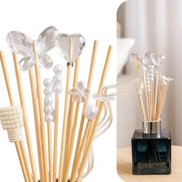Imagem de Varetas Decoradas Difusor Aromatizador Kit 25 Unidades