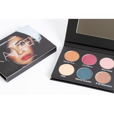 Imagem de Paleta de Sombras Raízes by Jessica Meadow, 6 Cores, Santa Ana, Cordeiro, Boa Vista, Miss, Márcia Guedes, 6 de Setembro, Vegana, Cruelty Free