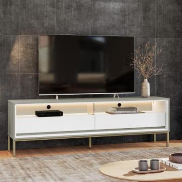 Imagem de Rack Industrial Fusion para TV até 65 Polegadas 2 Gavetas 180cm com Il