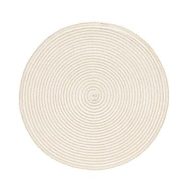 Imagem de Jogo Americano Copa E Cia Avulso Snow Champagne Light