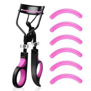 Imagem de Modelador de cílios com 6 almofadas de substituição embaladas, ondulação perfeita indolor