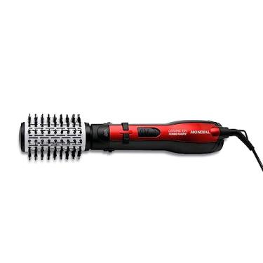 Imagem de MONDIAL Escova Rotativa Ceramic Íon Turbo, Vermelho/Preto, 1200W, 110V - ER-09