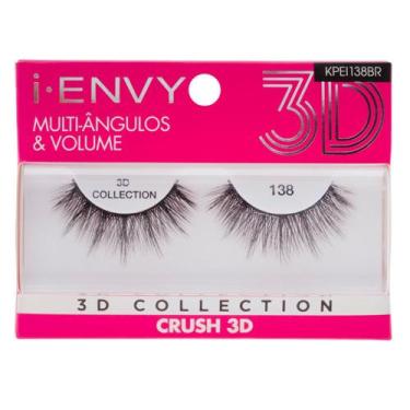 Imagem de Cílios Postiços Kiss NY I-Envy  3D Collection, 138