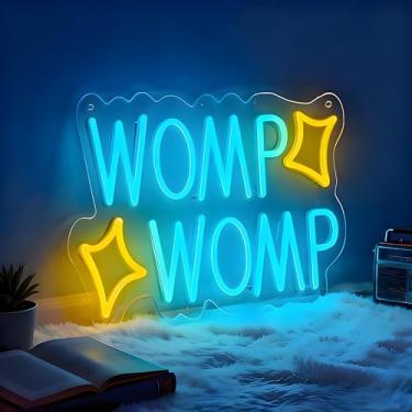 Imagem de Neonawall Neon Sign for Wall Decor Light Up Letters Business Led Sign Birthday Party Gifts Led Decorative Night Signs Game Room Decorations Birthday Party Signs for Home Bedroom Bar (Womp Womp)