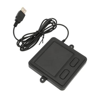 Imagem de KiBcsLic Touchpad com fio USB, touchpad de computador com 2 botões, tamanho compacto, trackpad portátil prático para laptops e desktops