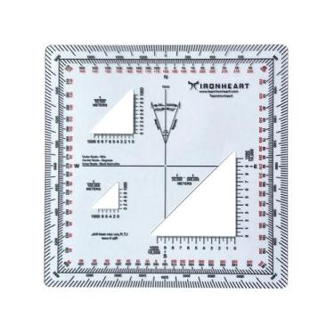 Imagem de Transferidor militar Ironheart Transferidor militar cortado com precis