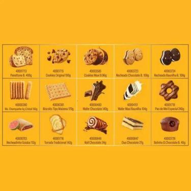 Imagem de Cesta De Natal Bauduco Pequena 15 Itens Pronta Entrega - Higipack