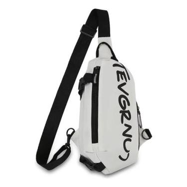 Imagem de Mochila Pochete Transversal de Peito Unissex Moto Carnaval Crossbody -