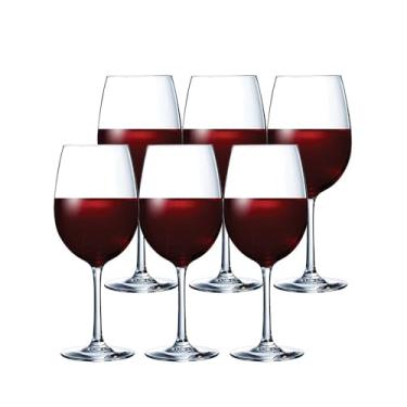 Imagem de Arcoroc, Jogo de Taça Cabernet Tulip, Taça de Vinho de Cristal 6pcs, 580ml
