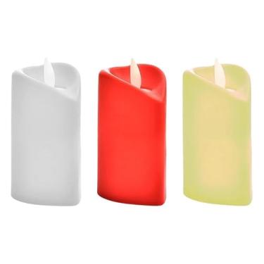 Imagem de Kit 12 Velas LED Eletrônicas – Efeito Chama Viva Ideal para Decoração de Festas e Eventos