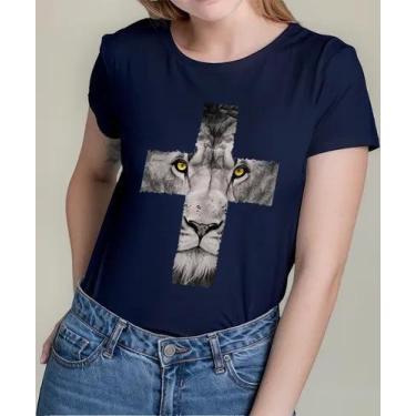 Imagem de Camiseta Camisa Adulto Feminina Masculina Algodão Gospel Religiosa Eva