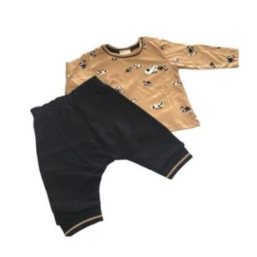 Imagem de Conjunto Infantil Masculino Camiseta + Calça Milon 13582-Masculino