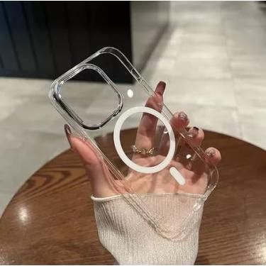 Imagem de BEMMY Capa Capinha Case Para iPhone, Case Capinha Magnética para iPhone Compatível com Mag-safe (iPhone 15). A única Loja Autorizada "Bemmy-BR".