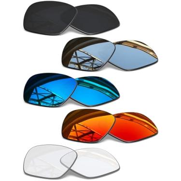 Imagem de SmartVLT Conjunto de 5 lentes de reposição masculinas para óculos de sol Oakley Catalyst pacote com S01