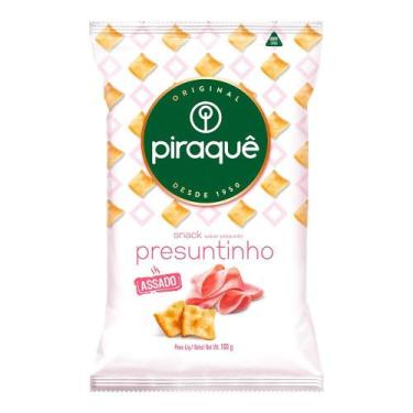 Imagem de Biscoito Salgadinho Presuntinho Piraquê 100g - Piraque