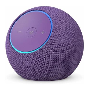 Imagem de Amazon Echo Dot Max, Smart Speaker com Alexa, Som Envolvente e Hub de Casa Inteligente Integrado, Ideal para sua sala de estar, Cor Roxa