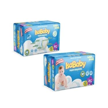 Imagem de FRALDA ISABABY SUPER SEQUINHA JUMBINHO XG 12 UNIDADES