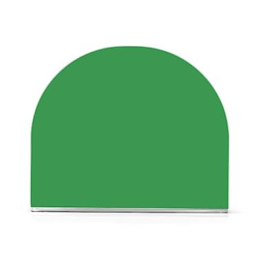 Imagem de Suporte de guardanapo de acrílico verde trevo, suporte de guardanapo em forma de U, suporte de toalha de papel de acampamento, dispensador de guardanapos