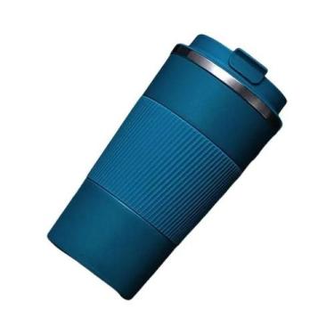 Imagem de Copo Térmico De Café Em Aço Inoxidável Duplo Isolado De 380ml 510ml Co