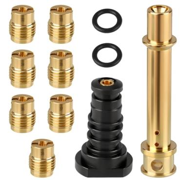 Imagem de Nextpal Kit de tubo de emulsão de jato principal de carburador de 11 peças compatível com motores GX140 GX160 GX200 5,5-6,5 HP, para mini bicicletas e aplicações de motores pequenos para mecânicos e
