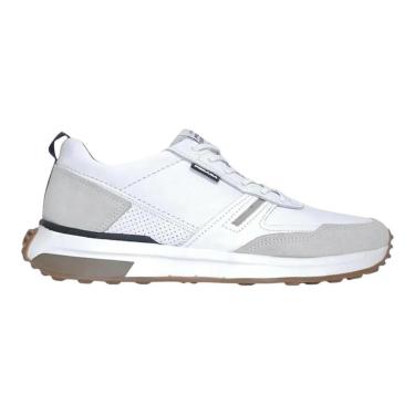 Imagem de Tênis Sapatênis Pegada Casual 110751 Couro Branco Masculino-Masculino