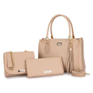 Imagem de Bolsas femininas Kit Premium Duarts 3 Peças Bolsa Lorena Bolsa Lateral