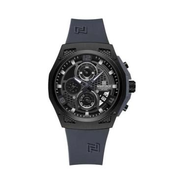 Imagem de Relógio De Quartzo Masculino Luxuoso À Prova d'Água NAVIFORCE Com Puls