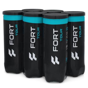 Imagem de Bola de Tênis Fort Tour Pack com 06 Tubos-Unissex