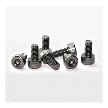 Imagem de 10 peças M3 x 5 6 8 10 12 14 16 18 20 22 25-55 mm Preto niquelado 12,9 grau liga de aço Allen Hex soquete parafuso parafuso de cabeça (M3x16mm)