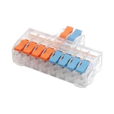 Imagem de Conectores Rápidos Mini Para Fiação 10-50 PCS, Bloco Terminal Elétrico