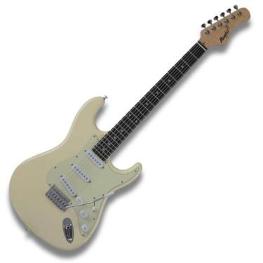 Imagem de Guitarra Tagima Memphis Strato Mg30 Owt Bege 3S Escala Dark