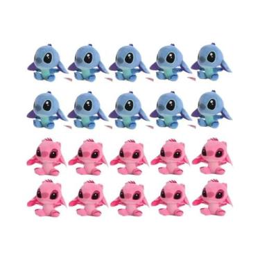 Imagem de Chaveiro De Pelúcia Disney Lilo E Stitch 10CM Brinquedo De Pendurar Fo