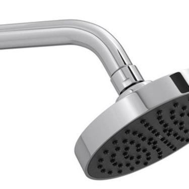 Imagem de Ducha Parede Redonda 1 Jato Direcionável Cromada Flex - Deca