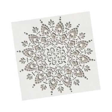 Imagem de Estêncil PET Reutilizável E Lavável Para Artesanato DIY, Graffiti, Aer