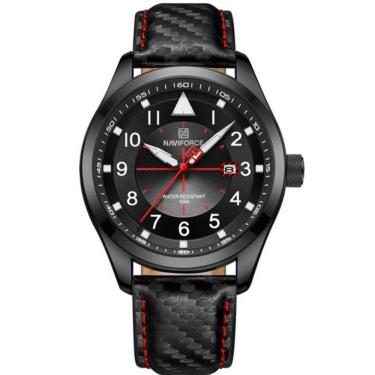 Imagem de Relógio Esportivo Masculino Quartzo Casual à Prova D \'água Preto