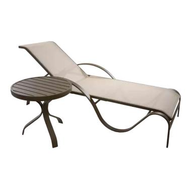 Imagem de Kit Espreguiçadeira Califórnia Sling E Mesa Resort Hotel