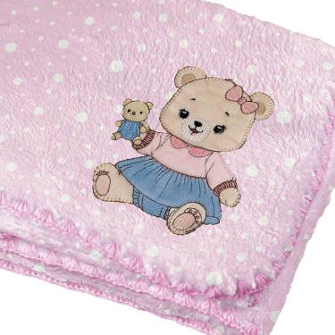 Imagem de Cobertor para Bebê de Microfibra 90cm x 1,10m Baby Joy