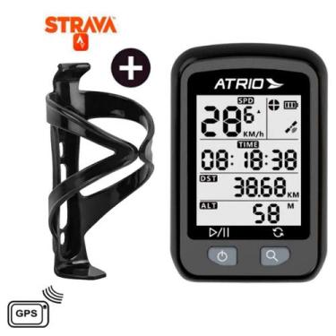 Imagem de Gps atrio iron ciclismo bike strava mtb speed bi091 + suporte caramanh