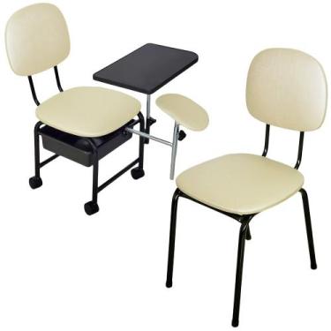 Imagem de Kit Manicure Cirandinha com Cadeira Cliente - For-ty, PÉROLA