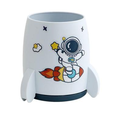 Imagem de Porta-canetas Creative Rocket Cartoon Astronaut Design - yiweisai