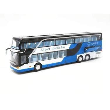 Imagem de Modelo de ônibus de tração de liga 1:32 de alta qualidade, a - Gloome 