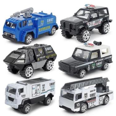 Imagem de Conjunto de liga leve 1:87 Mini Fire Military Special Police - Gloome 